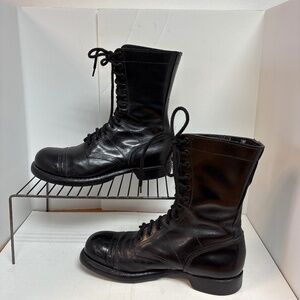 Men’s Corcoran Black 10” Jump Boots Size 9 D
